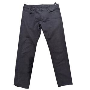 Theory Men's Black Stretch Twill Straight leg Pants Size 36